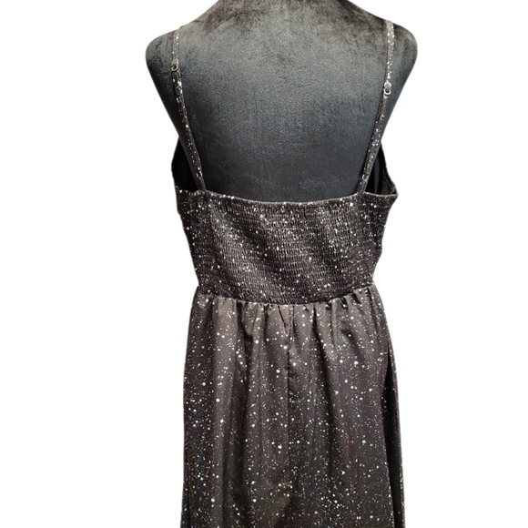 SHEIN NWOT Silver Spaghetti Strap Mini Sundress XL - Picture 7 of 11